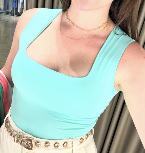 Body Poliamida Quadrado•Candy Colors
